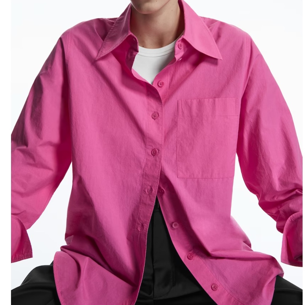 COS Oversized Long Sleeve Shirt New